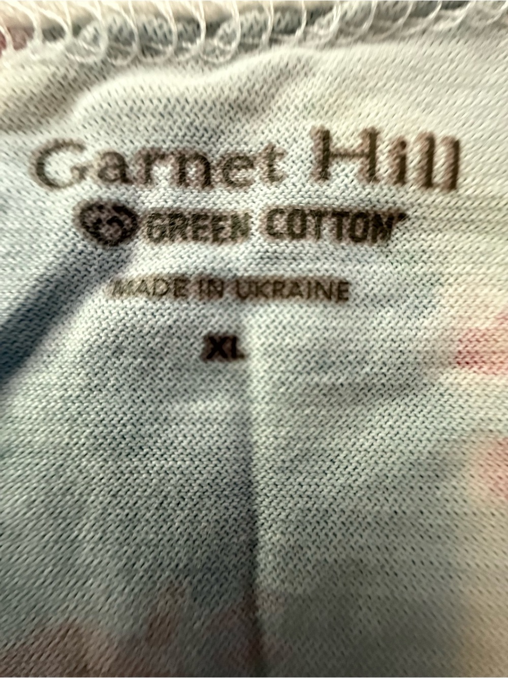 Garnet Hill Asian Wrap 100% Organic Cotton Pajamas - Size XL - Picture 6 of 7